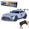 Image de JAMARA 402240 Mercedes-AMG GT2 Voiture télécommandée 1:24 2,4 GHz - Jouet pour Enfant avec télécommande - Cadeau pour Enfants - Réglage Manuel de la Direction