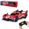 Image de JAMARA 402247 Ferrari 499P 1:24 2,4 GHz Voiture télécommandée pour Enfants avec télécommande, modèle de Voiture, Cadeau pour Enfants, réglage Manuel de la Direction