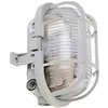 Image de Deko Light Syrma Oval Grau 401013 Plafonnier extérieur, Applique extérieure E27 gris