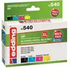 Image de Edding Encre remplace HP 934XL, 935XL, X4E14AE, C2P23AE, C2P24AE, C2P25AE, C2P26AE compatible pack bundle noir, cyan, magenta, jaune EDD-540 18-540