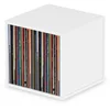 Image de Glorious Record Box 55 White - Rangement pour Vinyle