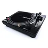 Image de Reloop RP-1000 MK2 - entraînement par courroie pour DJ et hifi, 33 1/3 et 45 tours/minute, éclairage à aiguille extensible, précision du pitch avec des plages sélectionnables de +/-10%, noir