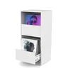 Image de Glorious Vinyl Vault - Meuble de Rangement pour vinyles avec tiroirs à Fermeture amortie pour LPs 12 Pouces - Capacité 160 Albums, Design modulaire