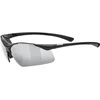 Image de Uvex Sportstyle 223 - Lunettes de Sport pour Hommes et Femmes - Effet Miroir - Confort et Maintien Parfait Sans Points de Pression - Black/Silver - One Size