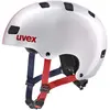 Image de uvex Kid 3 - Casque de vélo Robuste pour Enfants - Ajustement Individuel - Rembourrage intérieur Lavable - Race Silver - 51-55 cm