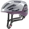 Image de uvex Gravel X - Casque Performance sûr pour Hommes et Femmes - Réglage de la Taille Individuel - Ventilation Optimisée - Rhino - Plum - 56-61 cm