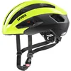 Image de uvex Rise CC - Casque Performance sûr pour Hommes et Femmes - Réglage de la Taille Individuel - Ventilation Optimisée - Neon Yellow-Black - 56-59 cm