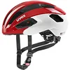 Image de uvex Rise CC - Casque Performance sûr pour Hommes et Femmes - Réglage de la Taille Individuel - Ventilation Optimisée - Red-White - 52-56 cm