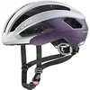Image de uvex Rise CC Women's Edition - Casque Performance sûr pour Femmes - Réglage de la Taille Individuel - Ventilation Optimisée - Silver - Plum Matt - 52-56 cm