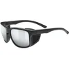 Image de uvex Sportstyle 312 - Lunettes de Sport pour Hommes et Femmes - Protection latérale Amovible - Catégorie de Filtre 4 - Black Matt/Silver - One Size