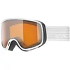Image de uvex scribble LG, lunettes de ski, Enfant unisexe, white/lasergold-clear, one size