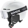 Image de uvex viti Set, Casque et Lunettes de Ski, Enfant Unisexe, White Matt, 54-58 cm