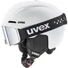 Image de uvex viti Set, Casque et Lunettes de Ski, Enfant Unisexe, White Matt, 51-55 cm