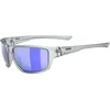 Image de uvex sportstyle 230, lunettes de sport, Adulte unisexe, smoke transparent, one size