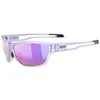 Image de uvex sportstyle 806, lunettes de sport, Adulte unisexe, purple fade, one size