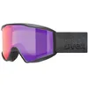 Image de Uvex blast FM, lunettes de ski, Adulte unisexe, black matt/ruby-clear, one size