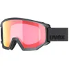 Image de Uvex athletic CV - lunettes de ski pour adults - Catégorie de filtre 2 - anti-buée - black matt SL/red-purple - one size