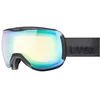 Image de uvex downhill 2100 V - lunettes de ski pour adults - auto-teinté - anti-buée - black m.dl/green-cl - one size