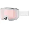Image de Uvex lace ATTRACT - lunettes de ski pour adults - Catégorie de filtre 2 - anti-buée - white dl/FM silver-ora - one size