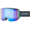 Image de Uvex lace ATTRACT - lunettes de ski pour adults - Catégorie de filtre 2 - anti-buée - black dl/FM blue-gree - one size