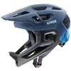 Image de uvex React jr. fullface - Casque de Bicyclette léger pour Enfants - réglage de la Taille Individuel - Doublure Lavable - Dusk Blue Matt - 52-56 cm