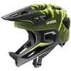 Image de uvex React jr. fullface - Casque de Bicyclette léger pour Enfants - réglage de la Taille Individuel - Doublure Lavable - Dark Olive Matt - 52-56 cm