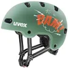 Image de uvex Kid 4 Style Bike Helmet for Kids - Green-Papaya matt/51-55 cm