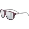 Image de Uvex cosmic - lunettes de sport pour enfants - protection à 100% contre les UVA, UVB et UVC - effet miroir - cranb-grey m./mir.silv - one size