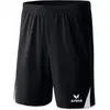 Image de Erima Short Classique 5-c Unisexe pour Enfant avec Slip intérieur. 9-10 Ans Noir/Blanc.