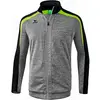 Image de Erima Liga 2.0 Veste d'entraînement Enfant Gris Chiné/Noir/Green Gecko FR : XXS (Taille Fabricant : 116)