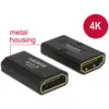 Image de Delock 65659 HDMI Adaptateur [1x HDMI femelle - 1x HDMI femelle] noir 0 mm