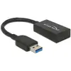 Image de Delock Câble USB USB 3.2 Gen2 USB-A mâle, USB-C® femelle 0.15 m noir 65698