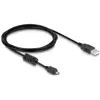 Image de Delock Câble USB USB-Mini-B mâle, USB-A mâle 1.50 m multicolore 82208