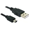 Image de DeLOCK 82311 câble USB 3 m USB A Mini-USB B Noir - Câbles USB (3 m, USB A, Mini-USB B, 2.0, Male connector / Male connector, Noir)