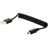Image de DeLOCK USB 2.0/USB Mini 0.6m câble USB 0,6 m USB A Mini-USB A Noir