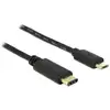 Image de Delock Câble USB USB 2.0 USB-Micro-B mâle, USB-C® mâle 2.00 m noir 83334