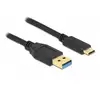 Image de Delock USB 2.0 Adaptateur [1x USB 3.1 mâle type C - 1x USB 3.1 mâle A] 84006 3 m