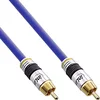 Image de InLine 89801P Câble audio numérique/vidéo RCA Contacts dorés RCA M/M 1 m