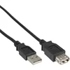 Image de InLine 34650B Rallonge USB 2.0 type A mâle/femelle Noir 0,5 m