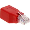 Image de InLine 69994 K Rouge et connecteur de câble   Adaptateur pour câble (RJ-45, RJ-45, Rouge)
