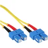 Image de InLine 82925C câble de Fibre Optique 0,5 m 2X SC OS2 Noir, Bleu, Rouge, Blanc, Jaune