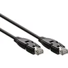 Image de InLine 4043718235254 câble de réseau Noir 1 m Cat6a S/FTP (S-STP)