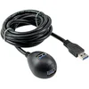 Image de InLine 35651 câble USB 1 m USB A 2 x USB A Noir - Câbles USB (1 m, USB A, 2 x USB A, 3.0 (3.1 Gen 1), Male connector / Female connector, Noir)