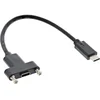 Image de InLine 0.2m, 2xUSB3.1-C câble USB 0,2 m USB 3.2 Gen 1 (3.1 Gen 1) USB C Noir