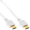 Image de InLine 24137 Câble HDMI, Blanc
