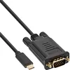 Image de InLine 64142 Câble USB de Type C mâle vers VGA mâle (DP Alt Mode) Noir 2 m