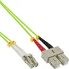 Image de InLine 25m LC/SC 50/125µm câble de fibre optique Orange - Câbles de fibre optique (25 m, Male connector / Male connector, Orange)