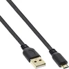 Image de InLine 31703F câble USB 0,3 m USB 2.0 USB A Micro-USB B Noir