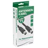 Image de InLine® Câble satellite blindé avec 2 fiches F 75 dB Noir 5 m