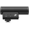 Image de Micro pour caméra Sennheiser mke 400 Type de transmission (détails):filaire avec bonnette anti-vent, avec câble, avec sacoche